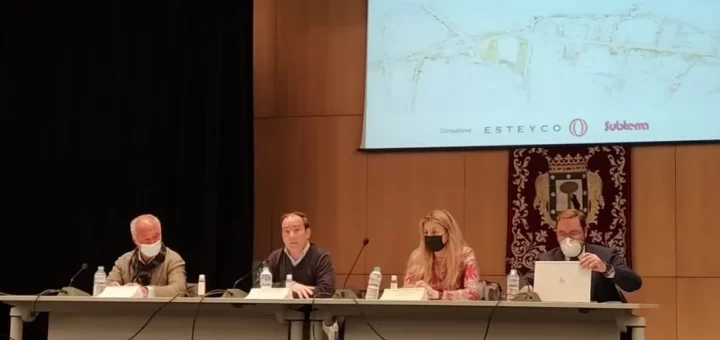Acto de presentación del proyecto de soterramiento